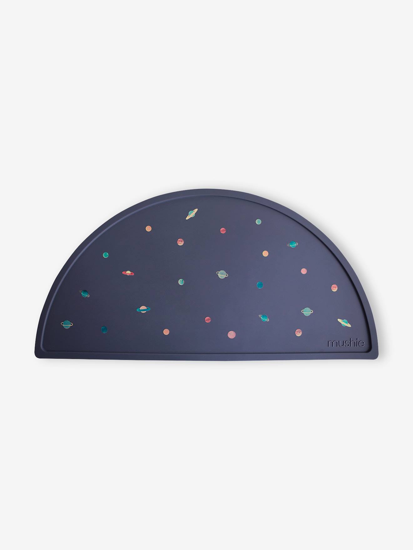 Mushie Tischset aus Silikon MUSHIE - nachtblau/planeten