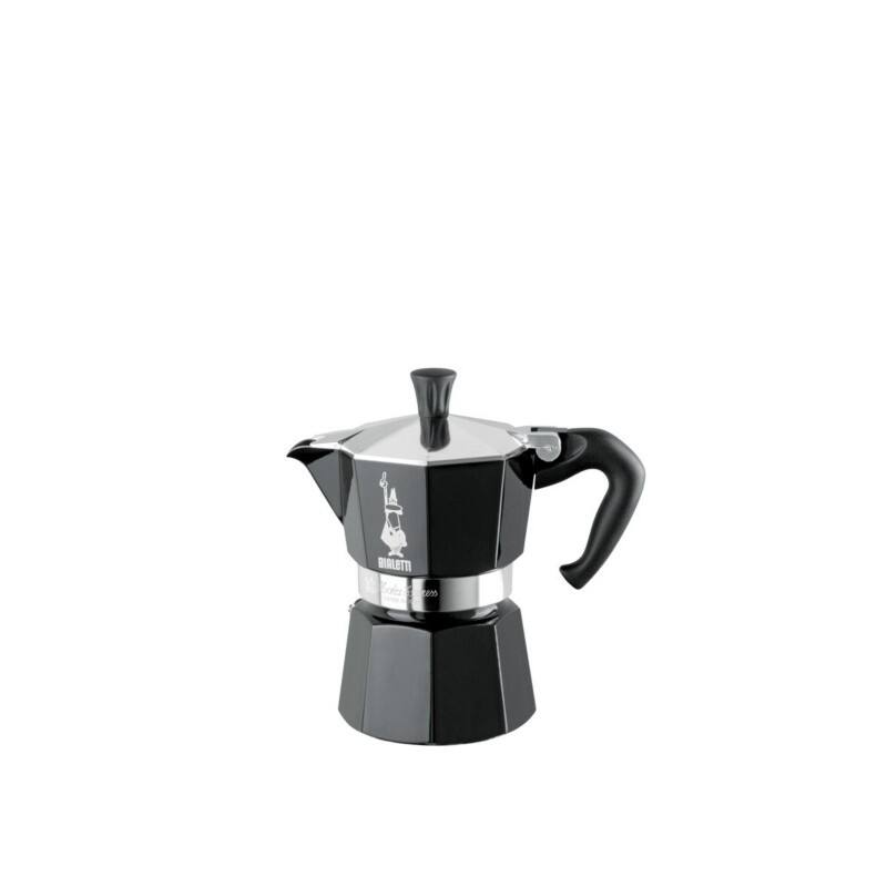 Bialetti Moka Express 4953 Kaffeemaschine 0.3 L Aluminium Schwarz