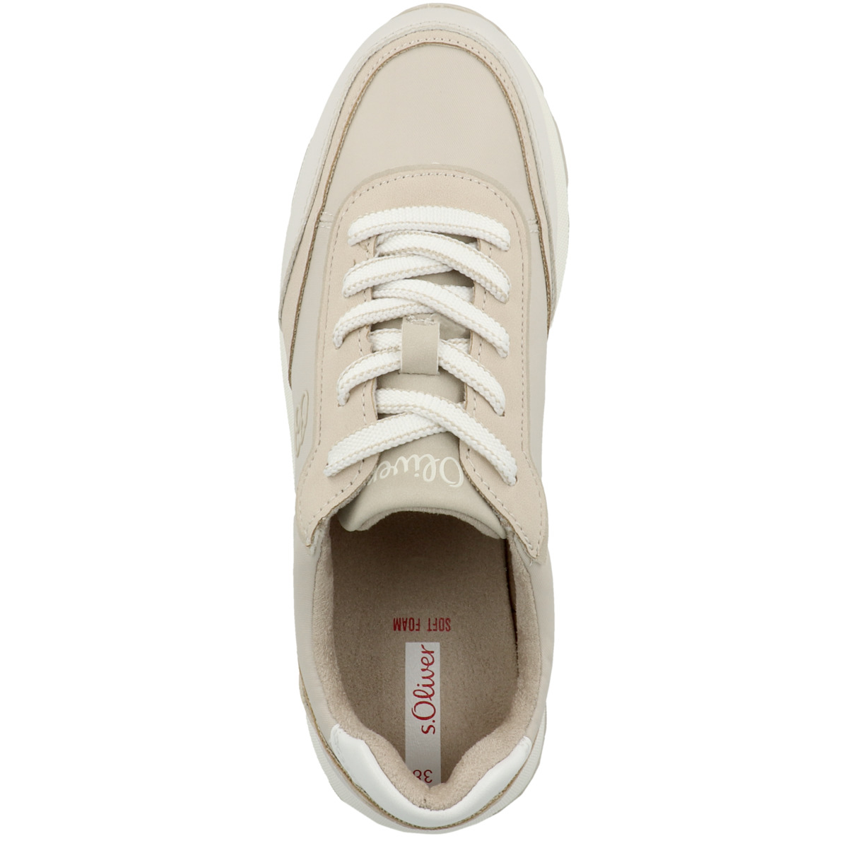 s.Oliver 5-23616-30 Sneaker Low beige
