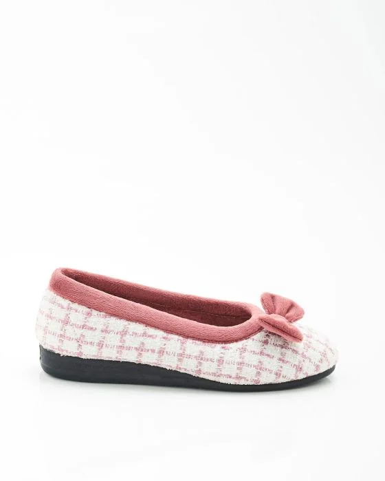 Ballerines velours fourrées Thermolactyl