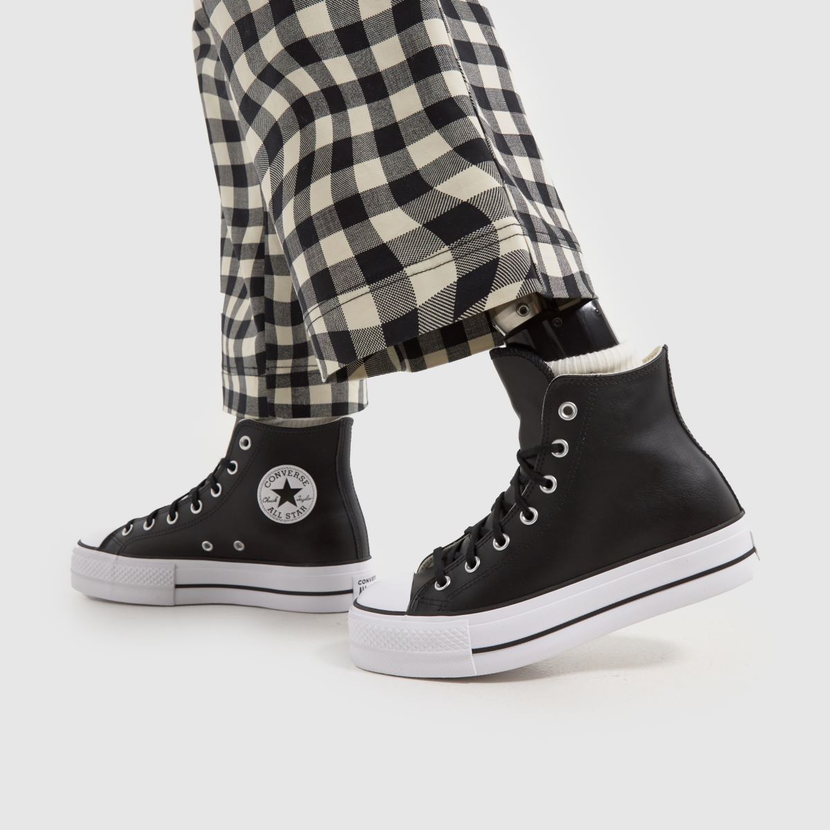 Converse All Star Lift Hi cipők fekete színben