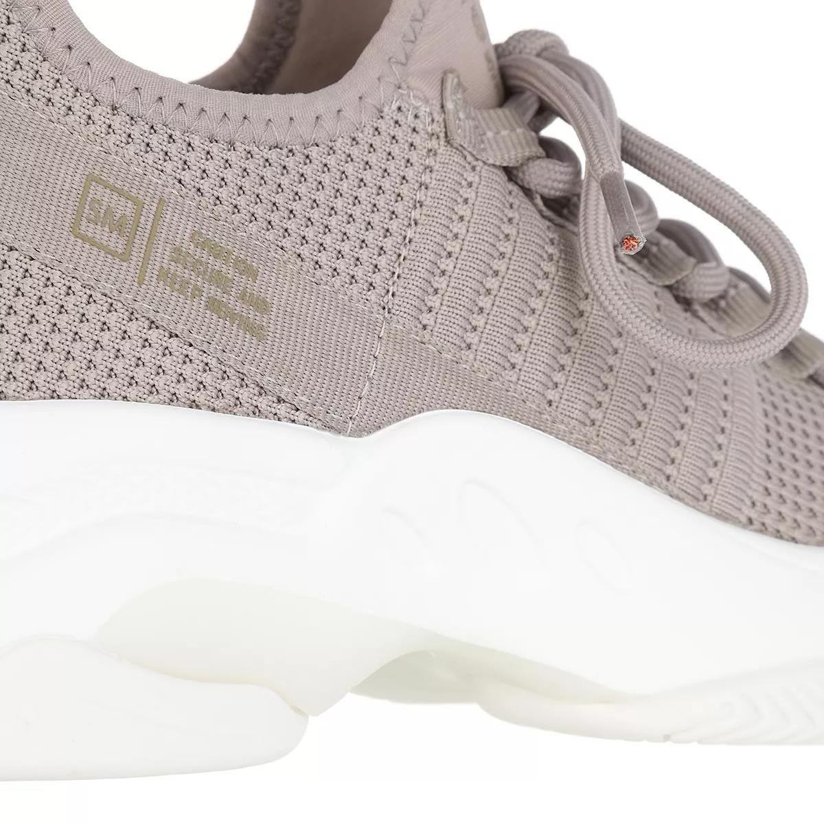 STEVEN MADDEN Freizeit Schnürer taupe Low-Top Sneaker
