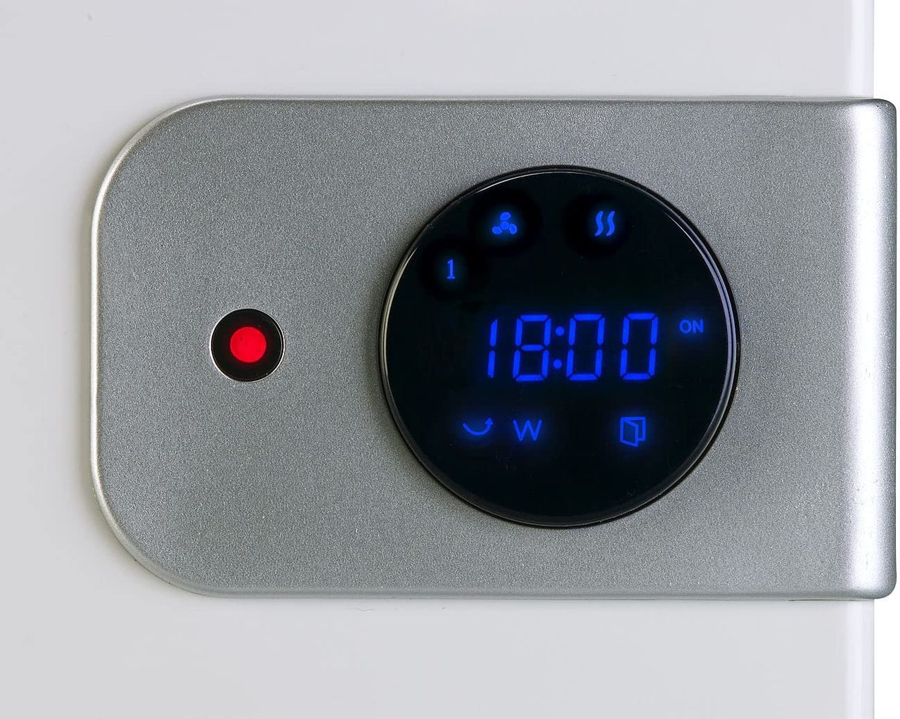 Sichler Keramik Wandheizlüfter LV-820.w mit digitalem Thermostat, Oszillation, 2.000 W