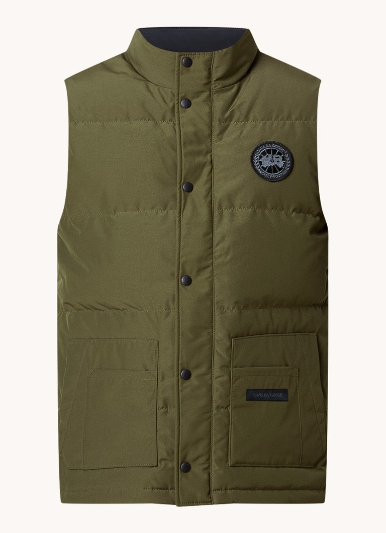 Canada Goose Freestyle polsterēts bodijs ar dūnu pildījumu un sānu kabatām