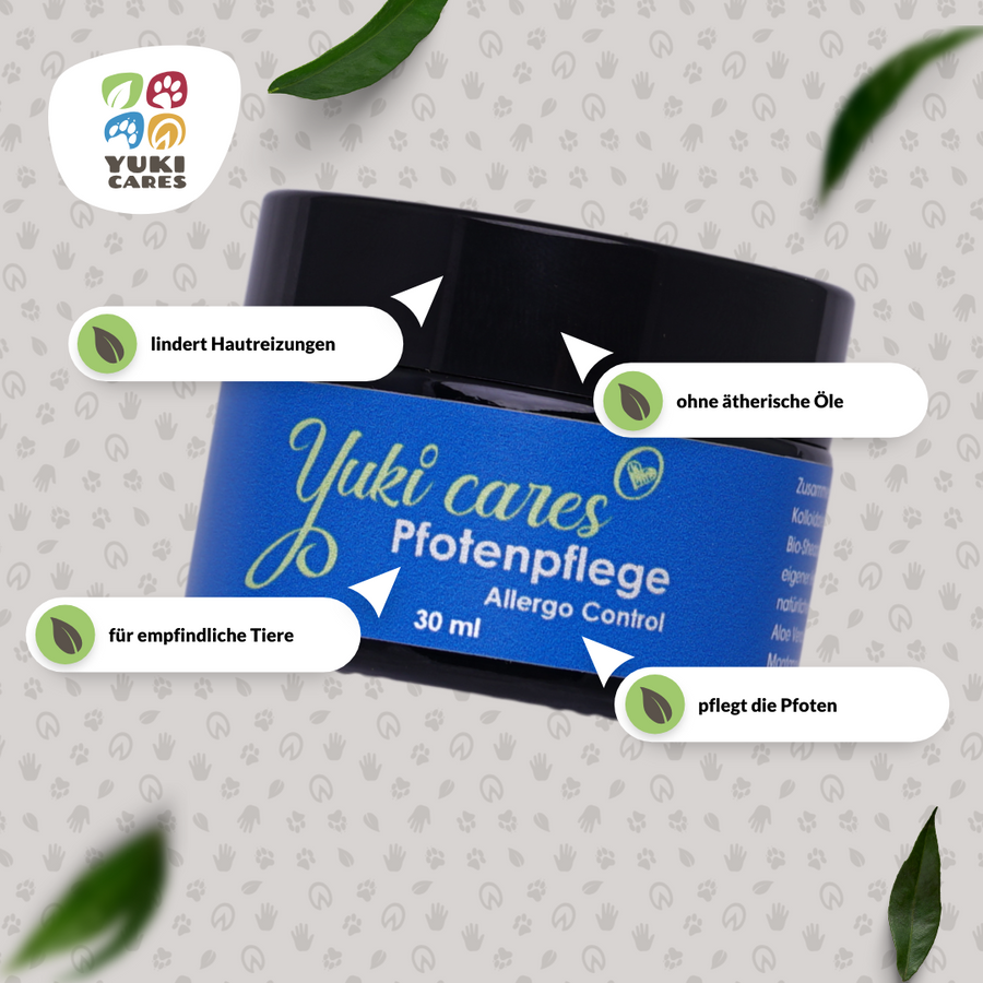 Yuki Cares Pfotenpflege Yuki Cares Allergo Control Pfotenpflege 30ml