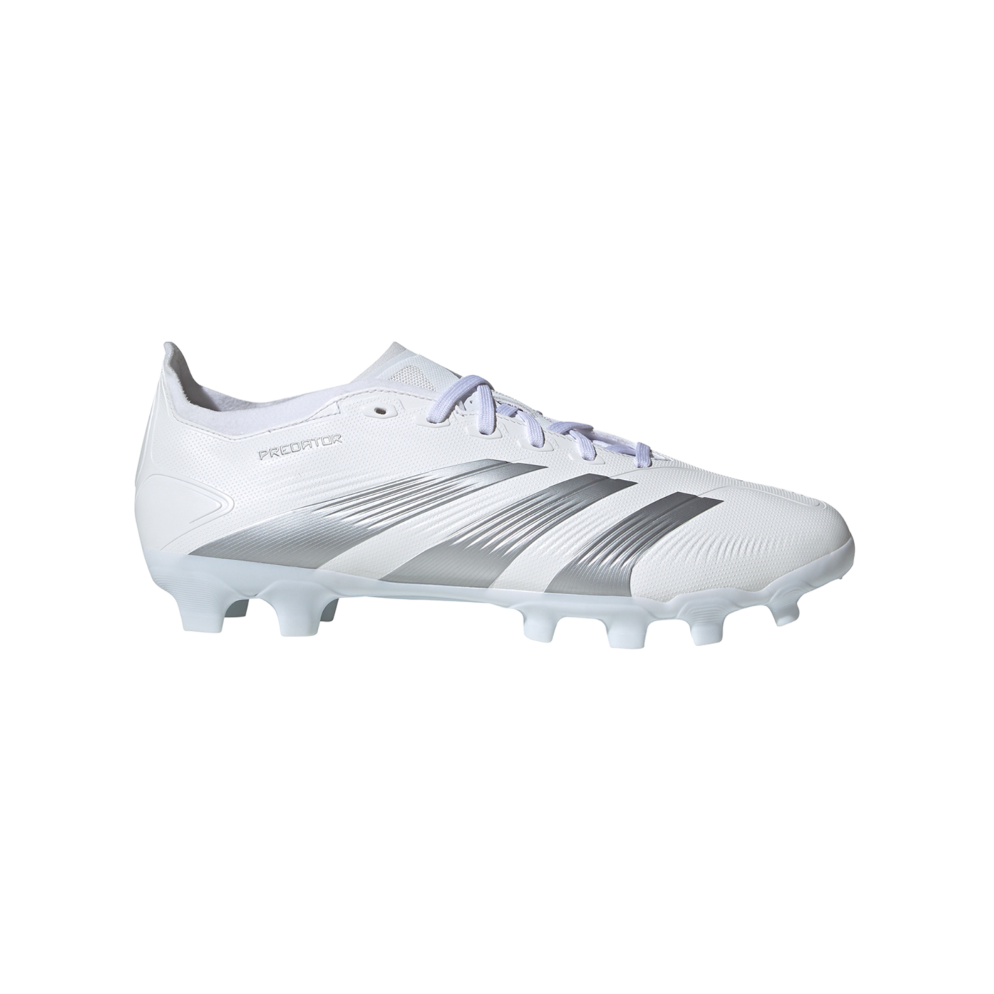 adidas Predator League MG Weiss Silber Grau