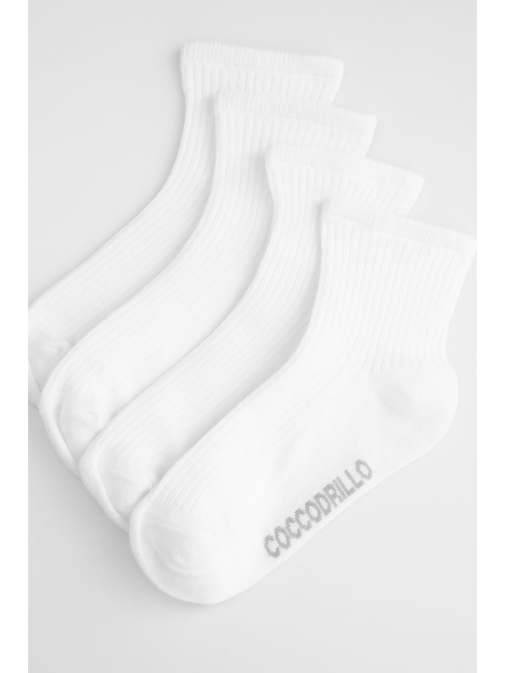 Coccodrillo Socken in weiß günstig kaufen