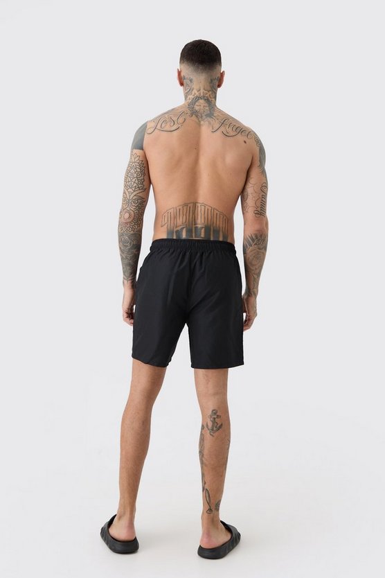 Tall mittellange Badehose