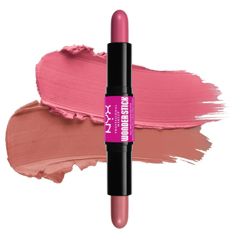 NYX Wonder Stick Cream Blush Lys Fersken + Baby Pink