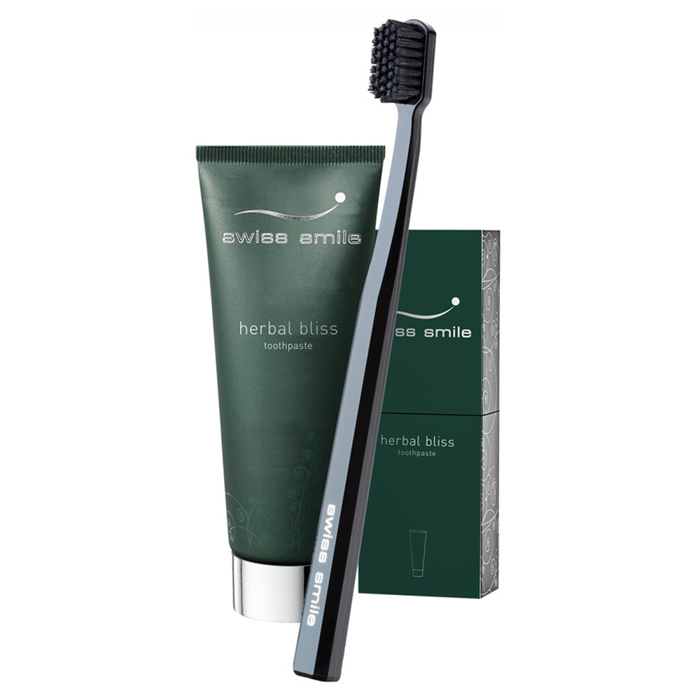 Swiss Smile Herbal Bliss Set Pâte dentifrice