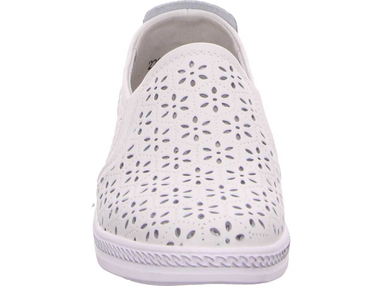 DIVERSE Sportliche Slipper weiss