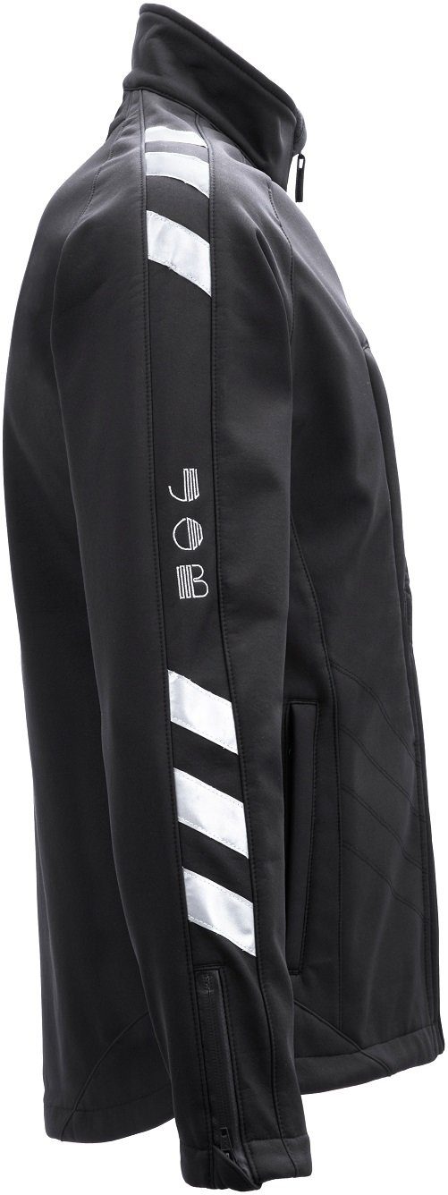 JOB Arbeitsjacke Sommer-Soft Shell Jacke Arbeitsjacke schwarz