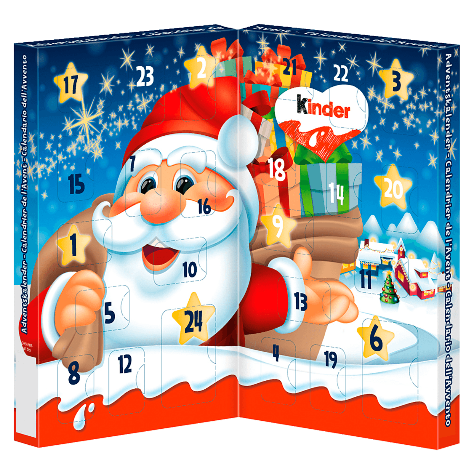 Kinder Minis Tisch-Adventskalender 127g