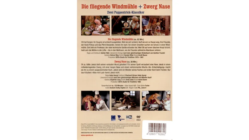 Die fliegende Windmühle/Zwerg Nase