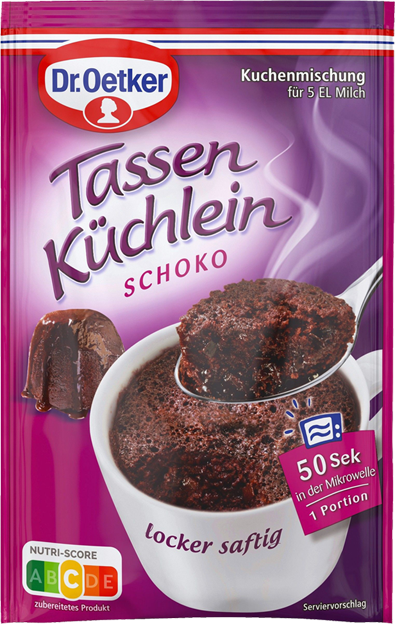 Dr. Oetker Tassenküchlein Schoko