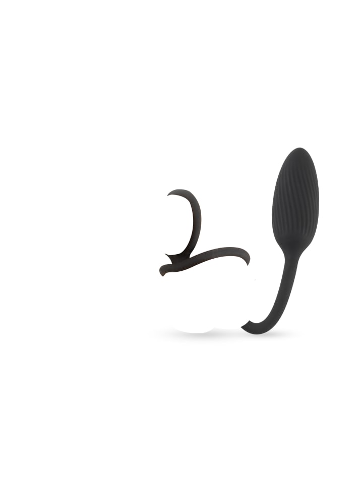 Rebel Vibro-Analplug Rings with a RC B-Plug in schwarz günstig kaufen 24,5