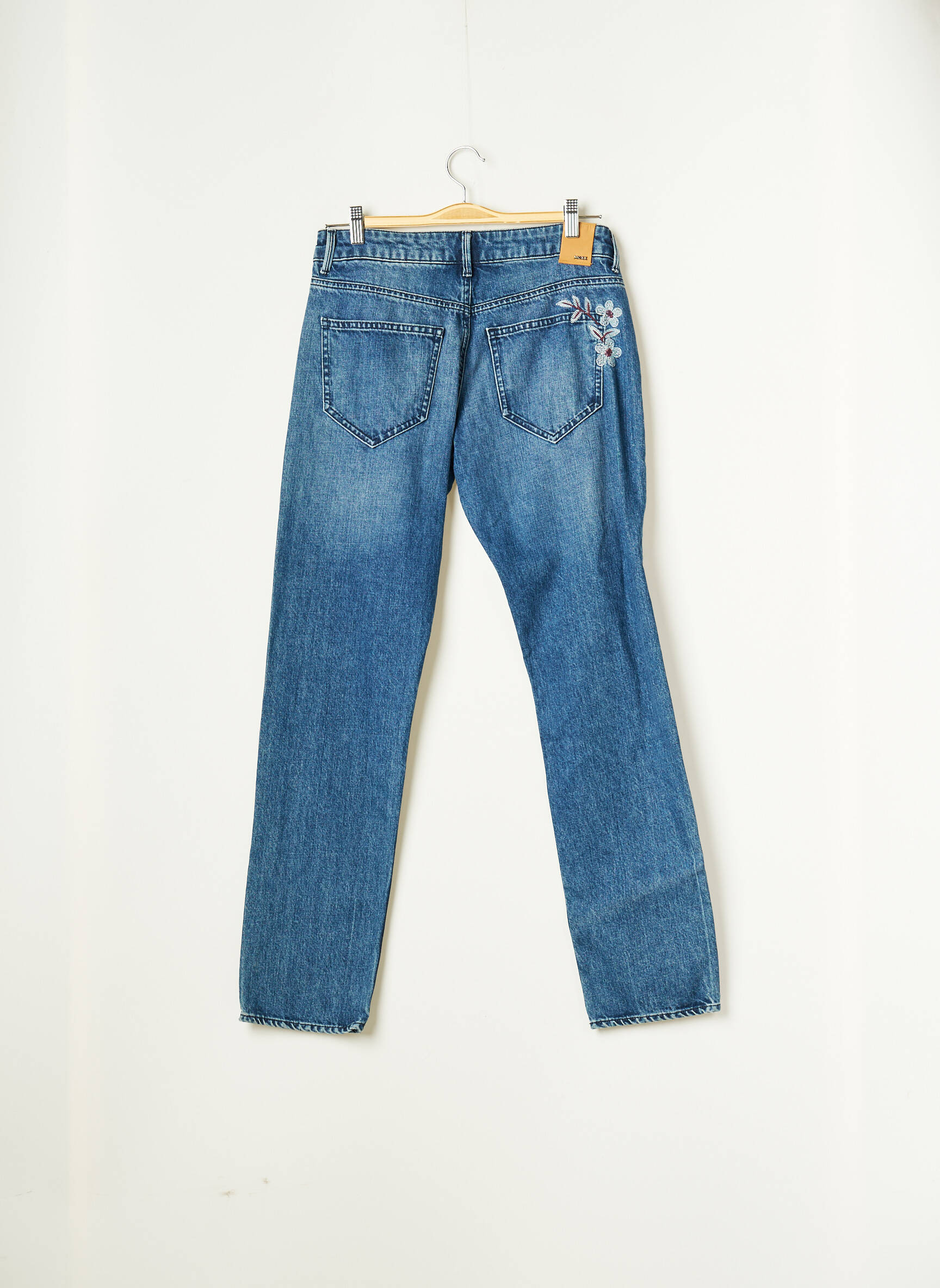 Mexx Jeans Coupe Droite Femme couleur bleu
