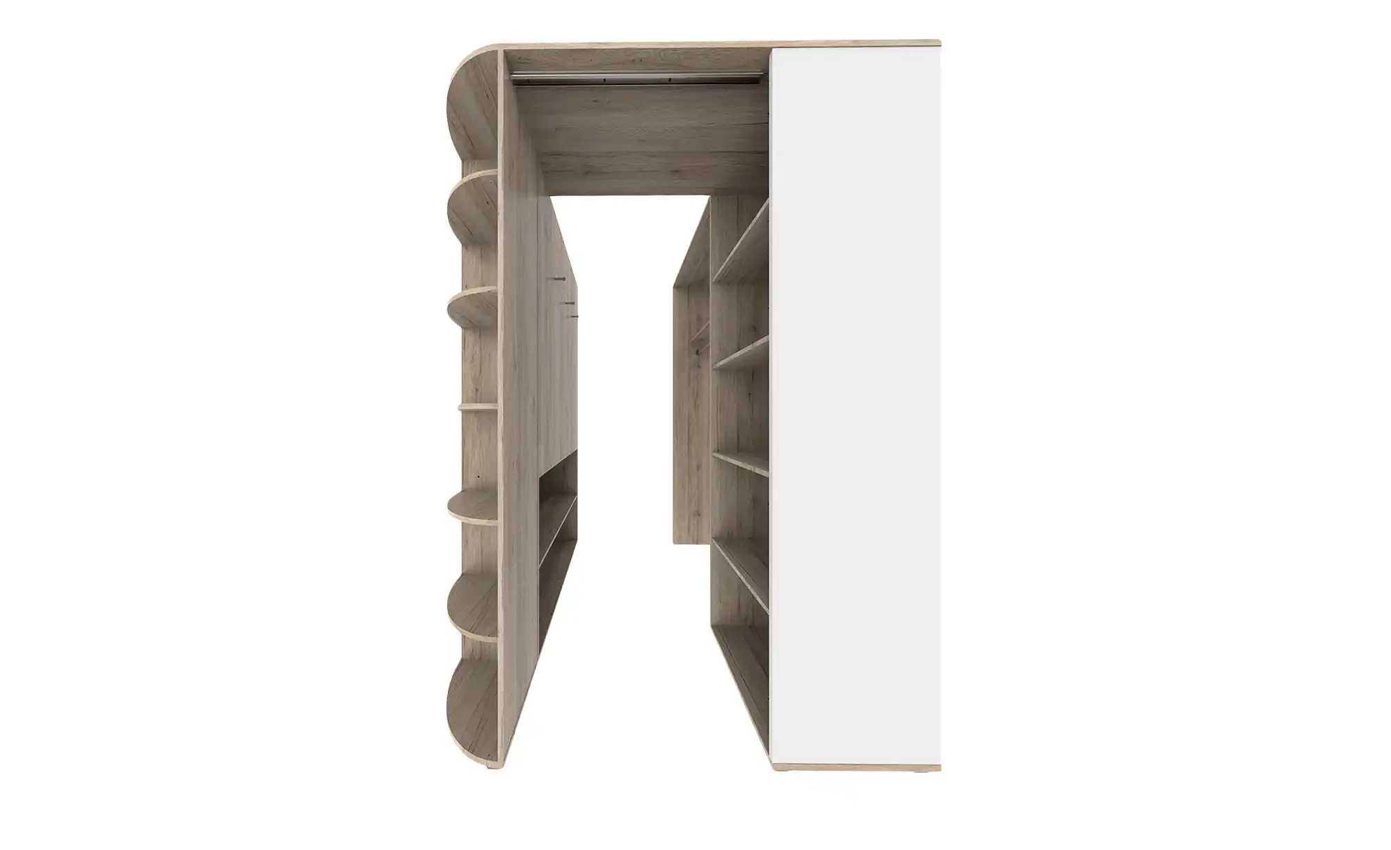 Eckschrank mit Falttüren