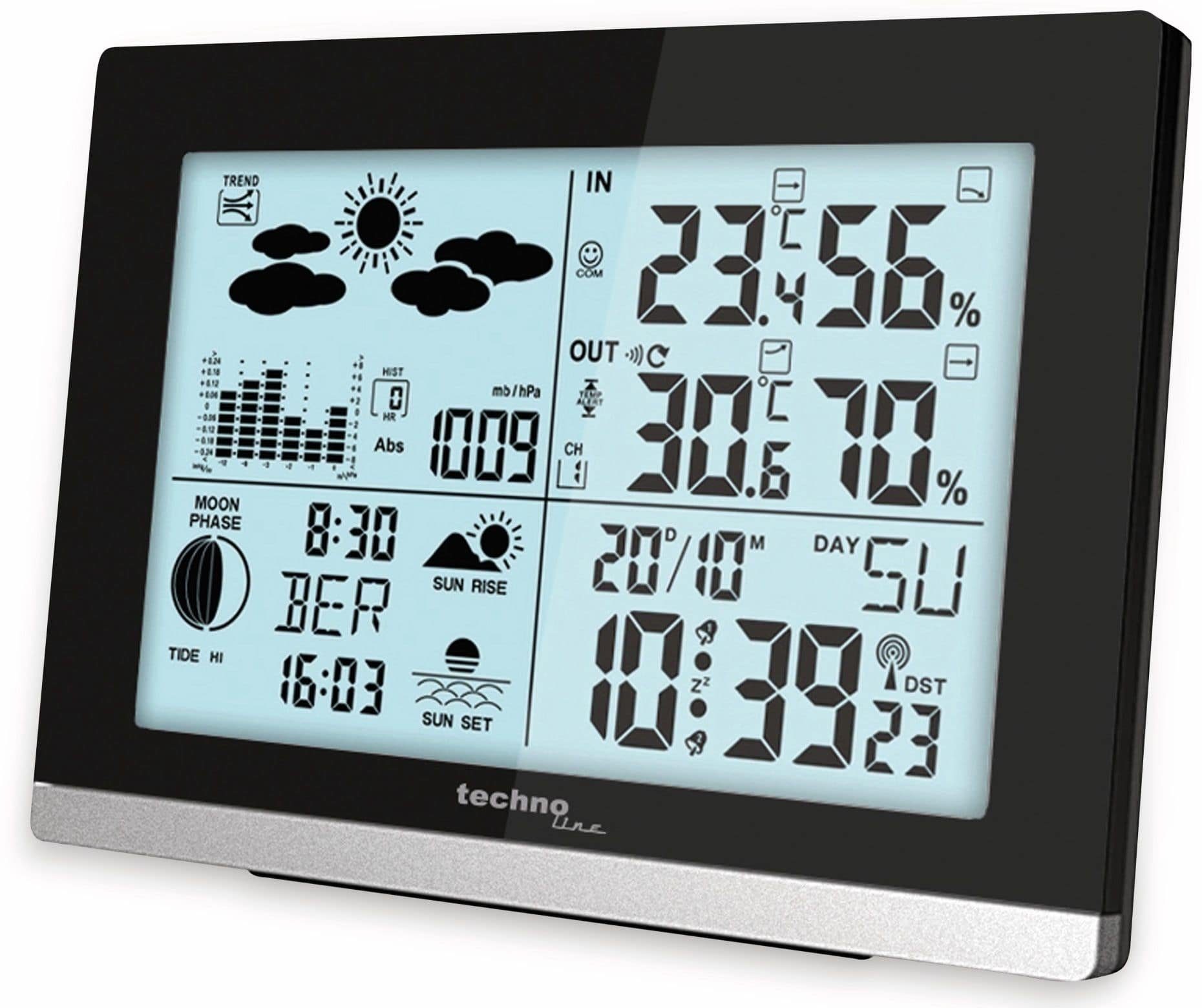 technoline TECHNOLINE Funk-Wetterstation WS 6762 Wetterstation