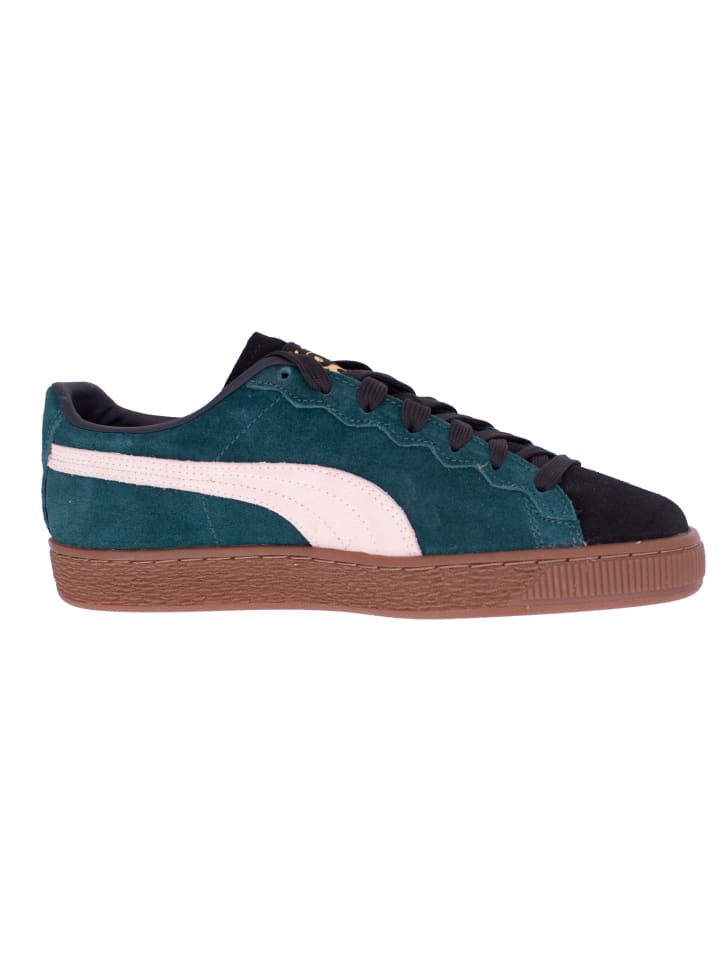 Puma Schuhe Suede Gidra Staple Malachite-Alpine in Grün günstig kaufen