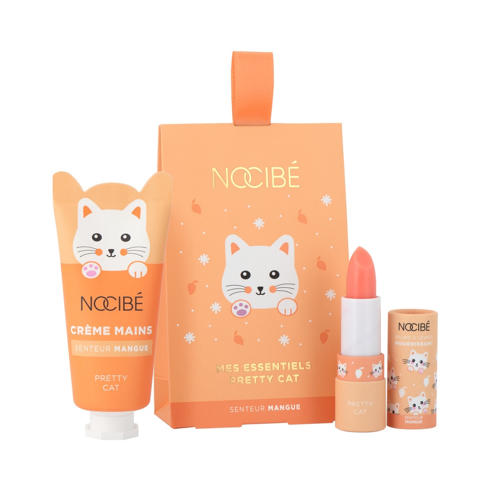 Nocibé My Pretty Zoo  - Mes Essentiels Pretty C at Coffret baume à lèvres & crème mains