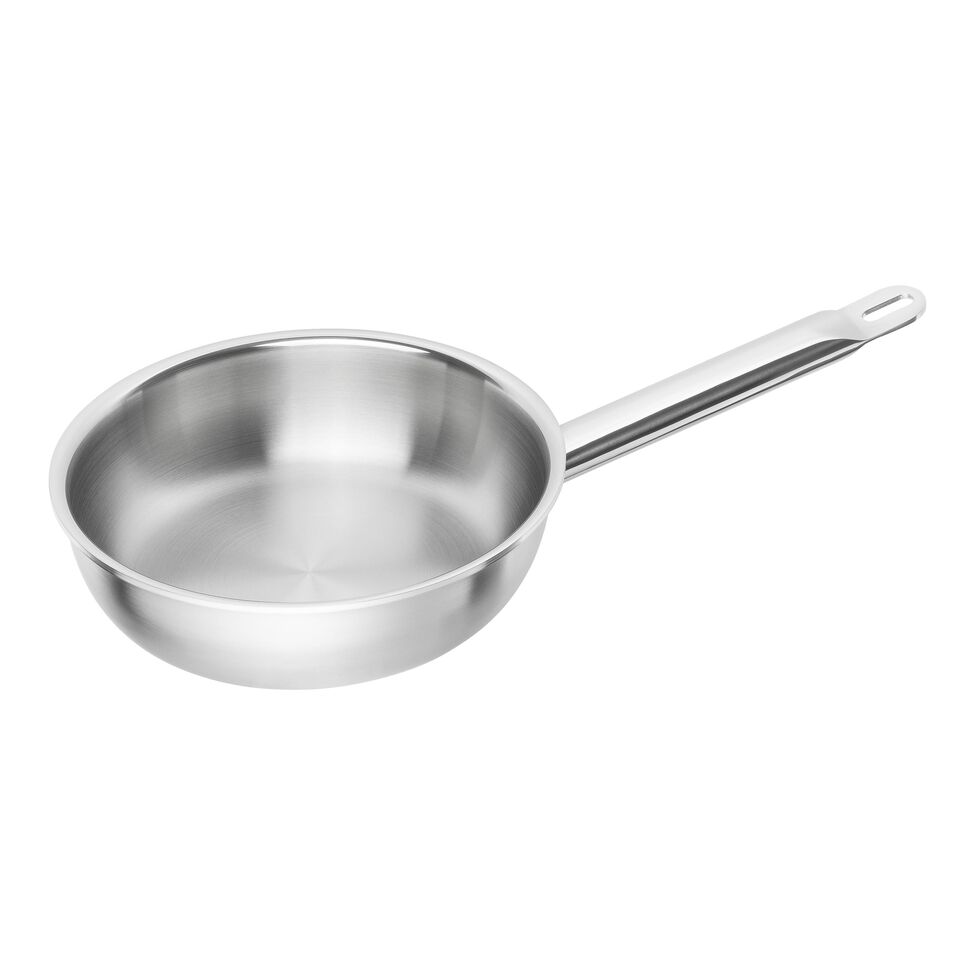 Bratpfanne 20 cm, 18/10 Edelstahl, Silber