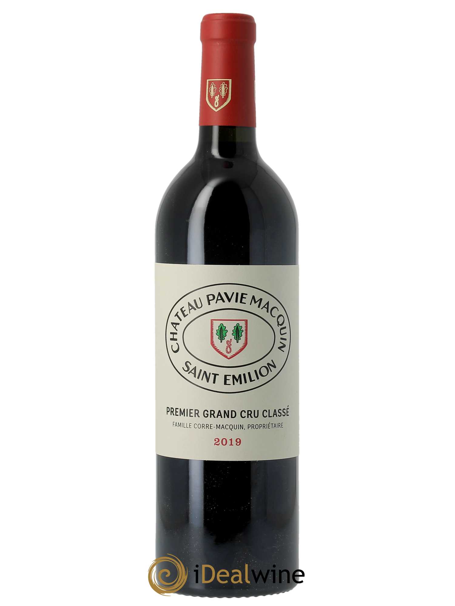 Château Pavie Macquin 1er Grand Cru Classé B (CBO à partir de 6 BTS) 2019 - Lot de 1 Bouteille
