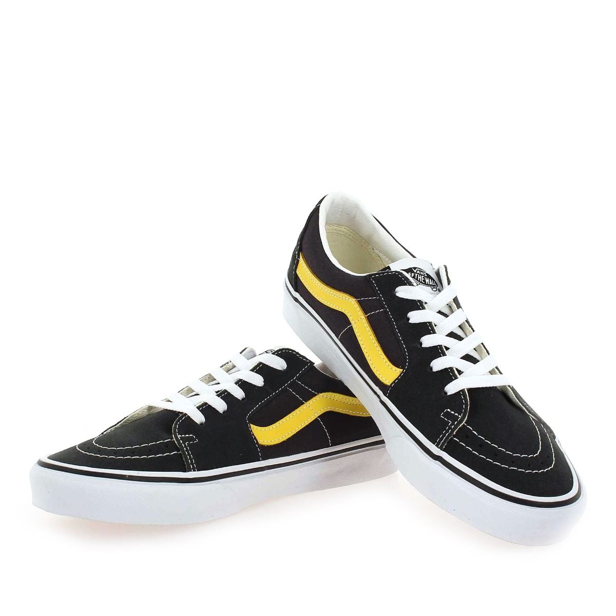 Vans  SK8-LOW - Anthracite Jaune