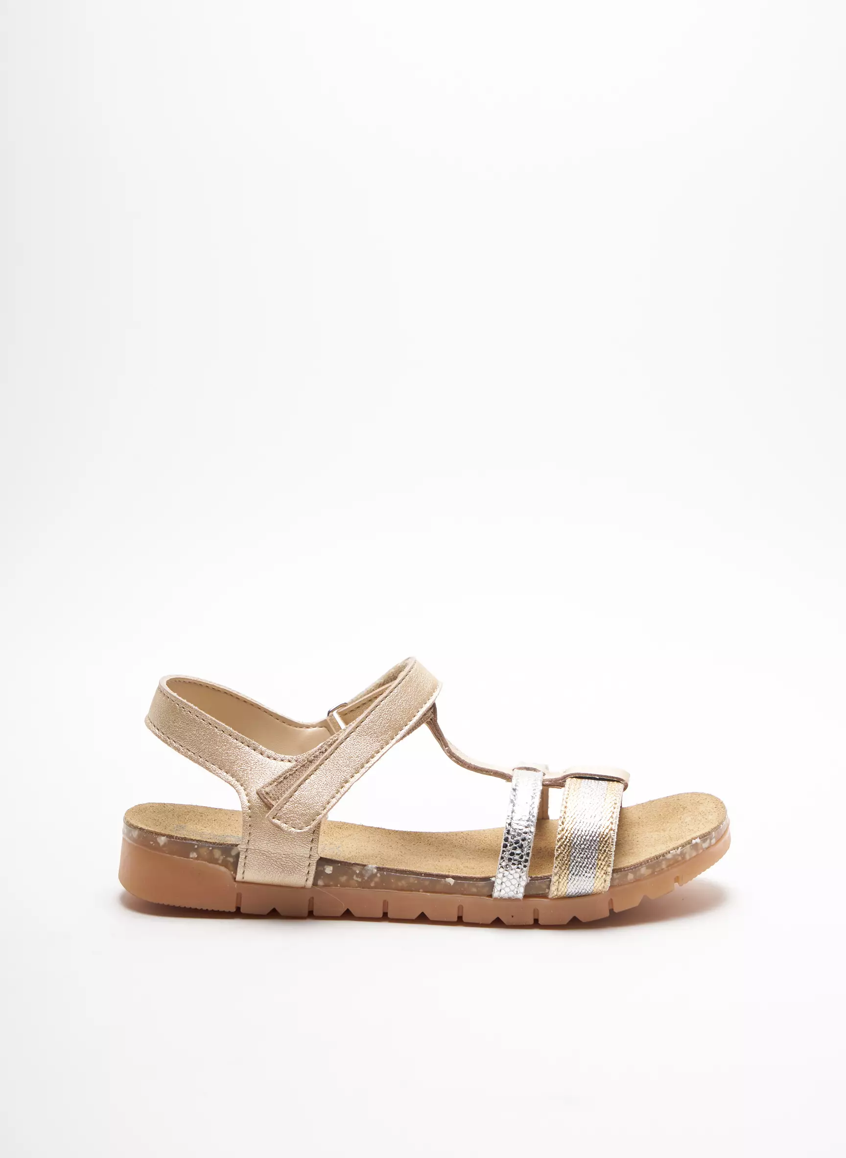 Bopy Sandales Nu Pieds Enfant couleur jaune