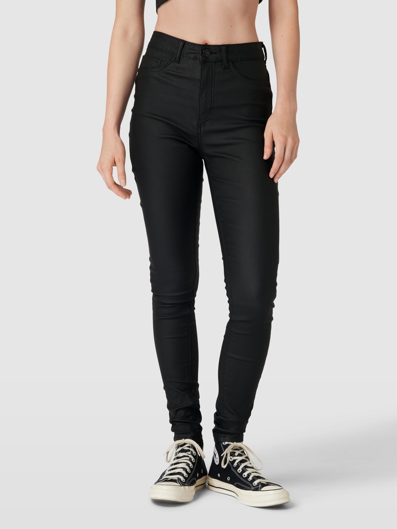 Rock in unifarbenem Design Modell 'September' in schwarz