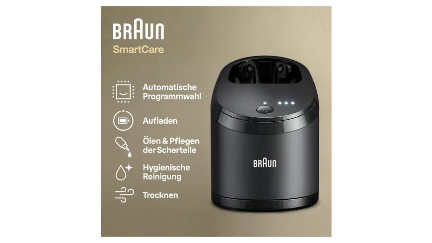 Braun Rasierer elektrisch Reinigungsstation Series 8 & 9 1ST