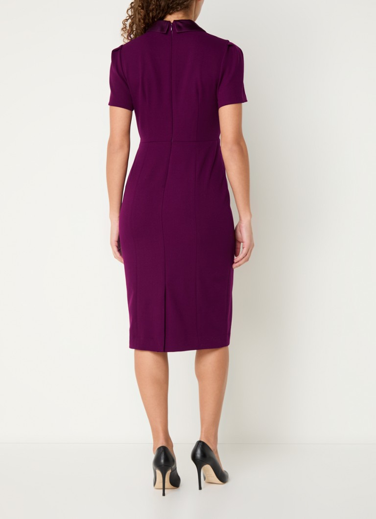 Vestido túnica corto Hobbs Amira con cuello
