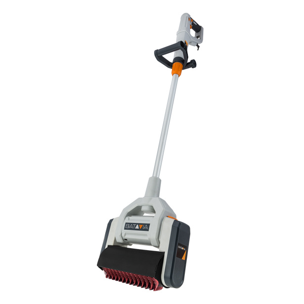 Batavia Maxxbrush rote Hochleistungsbürsteaus Nylon und Metall
