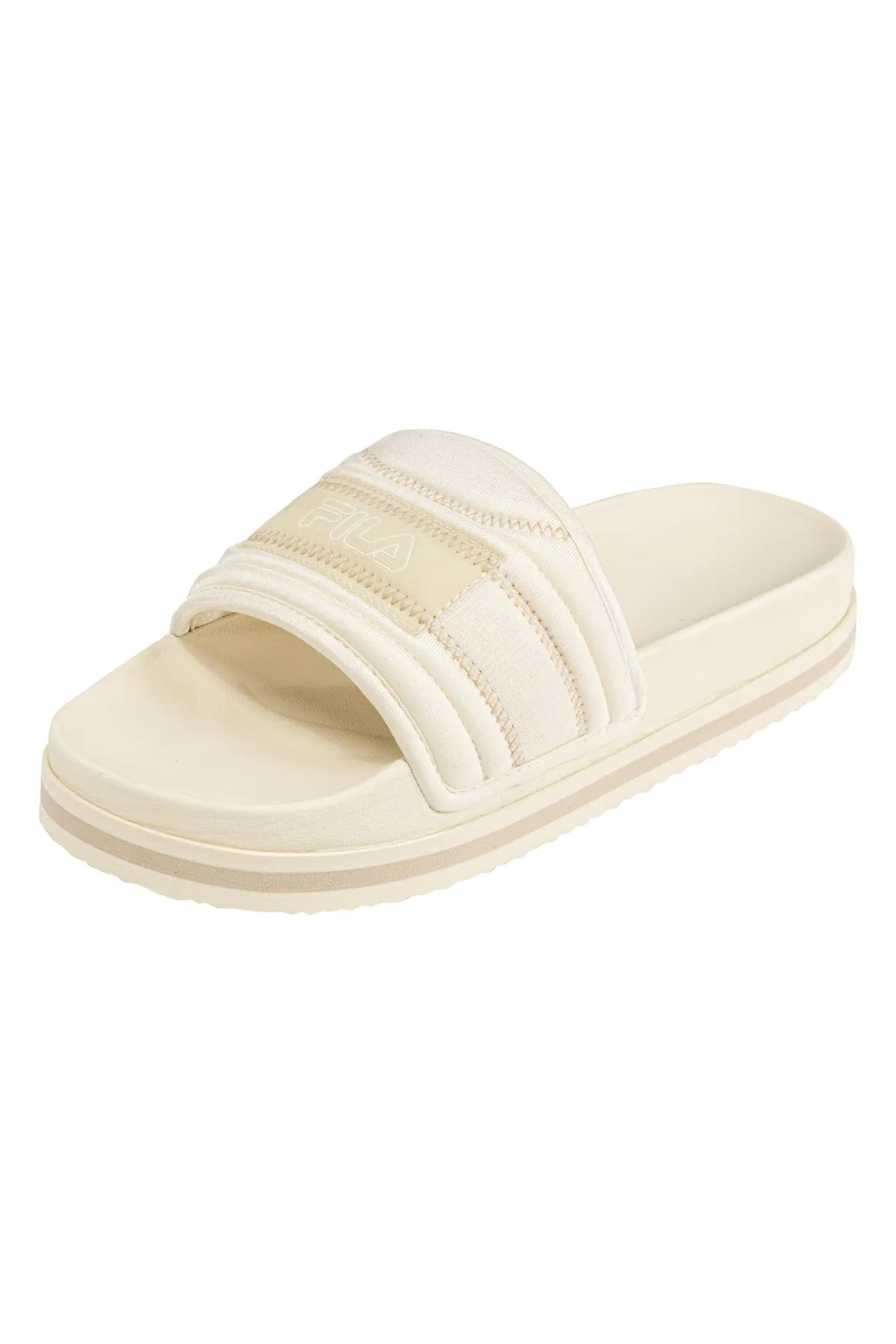 Fila  Hausschuhe in Marshmallow-Oyster-Grau für Damen/Mädchen