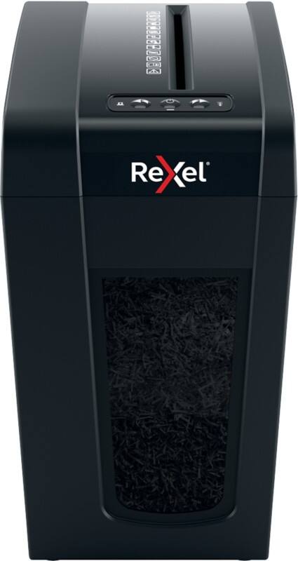 Rexel Secure X10-SL Slimline Whisper-Shred™ Aktenvernichter Partikelschnitt Sicherheitsstufe P-4 10 Blatt