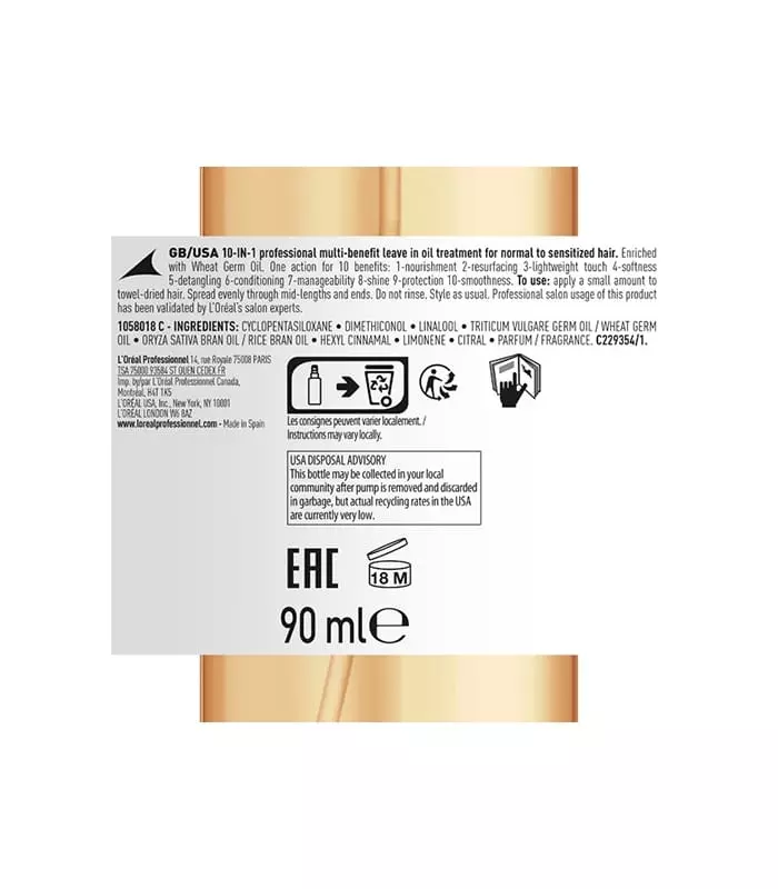 HUILE MULTI-BÉNÉFICES 10-EN-1  Absolut Repair
