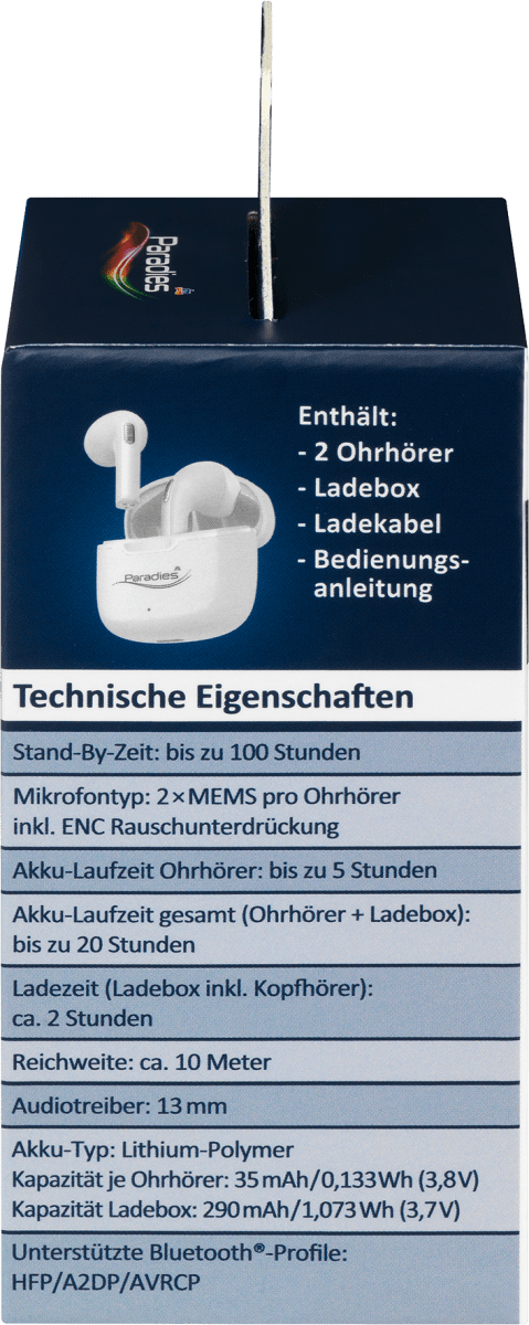Kopfhörer Bluetooth, 1 St