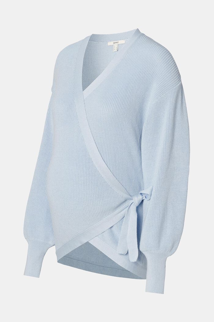 Wickel-Cardigan aus Strick