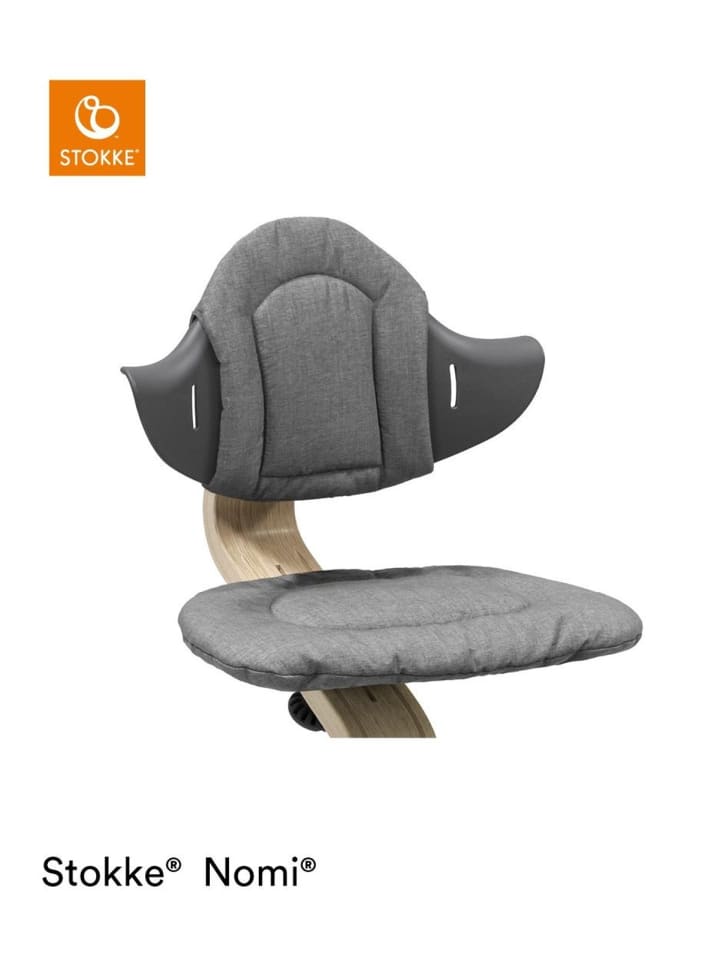 Stokke Nomi® Treppenhochstuhl Kissen grey/blue in Blau ab 0 Monate günstig kaufen onesize