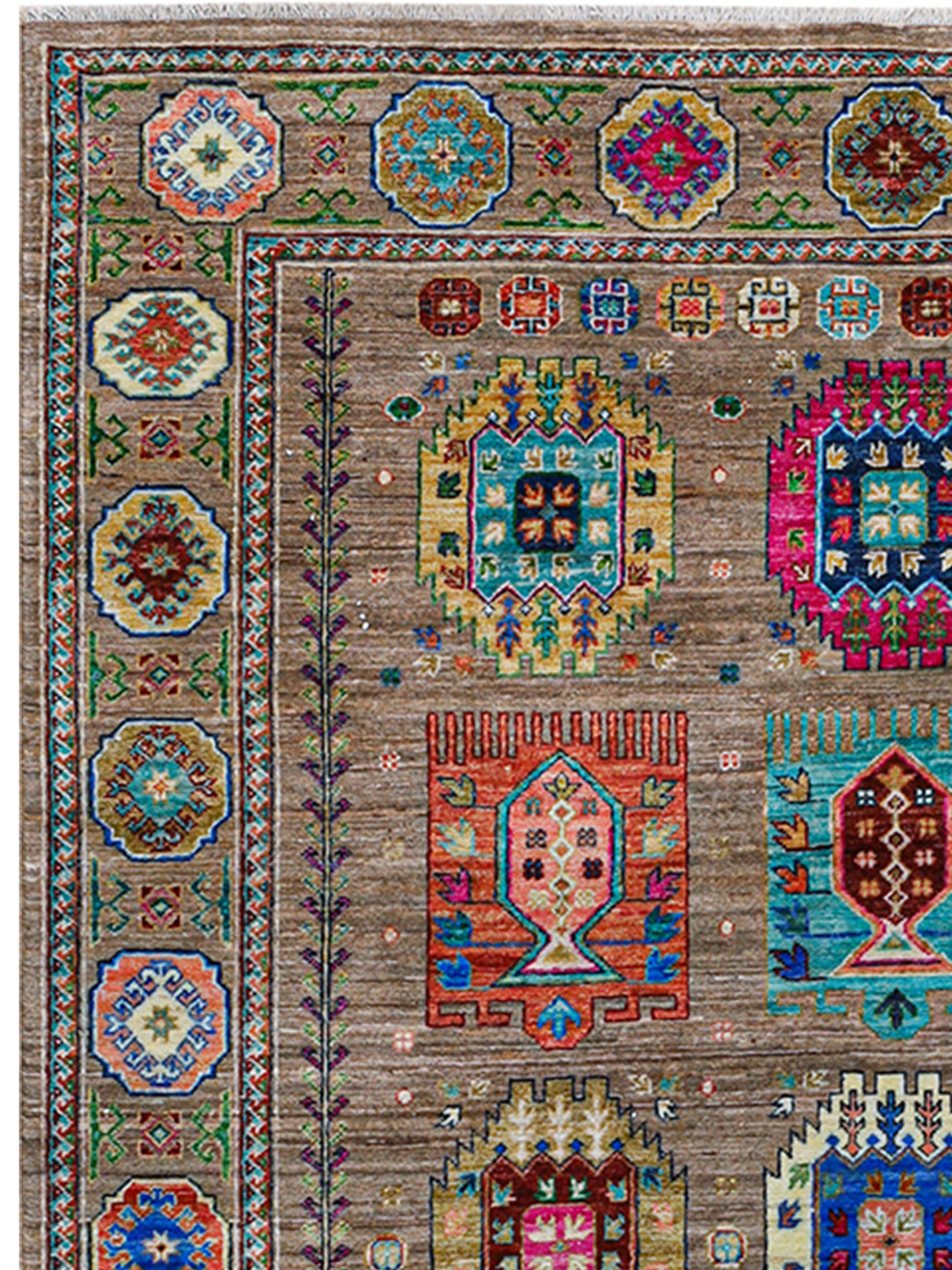 Kazak Ghazni ca. 169 x 240 cm, Unikat / Einzelstück