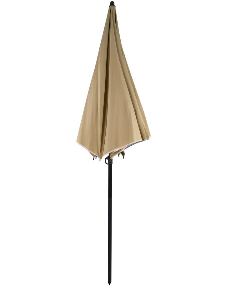 VCM  Sonnenschirm 180 cm Strandschirm Schirm UV-Schutz in Taupe günstig kaufen onesize