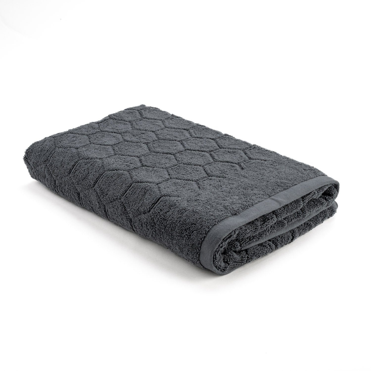Aymando Handtuch Set Bio, Bio Baumwolle, (Set, 3-tlg), 30x30, 50x90, 70x140 cm Hexagon