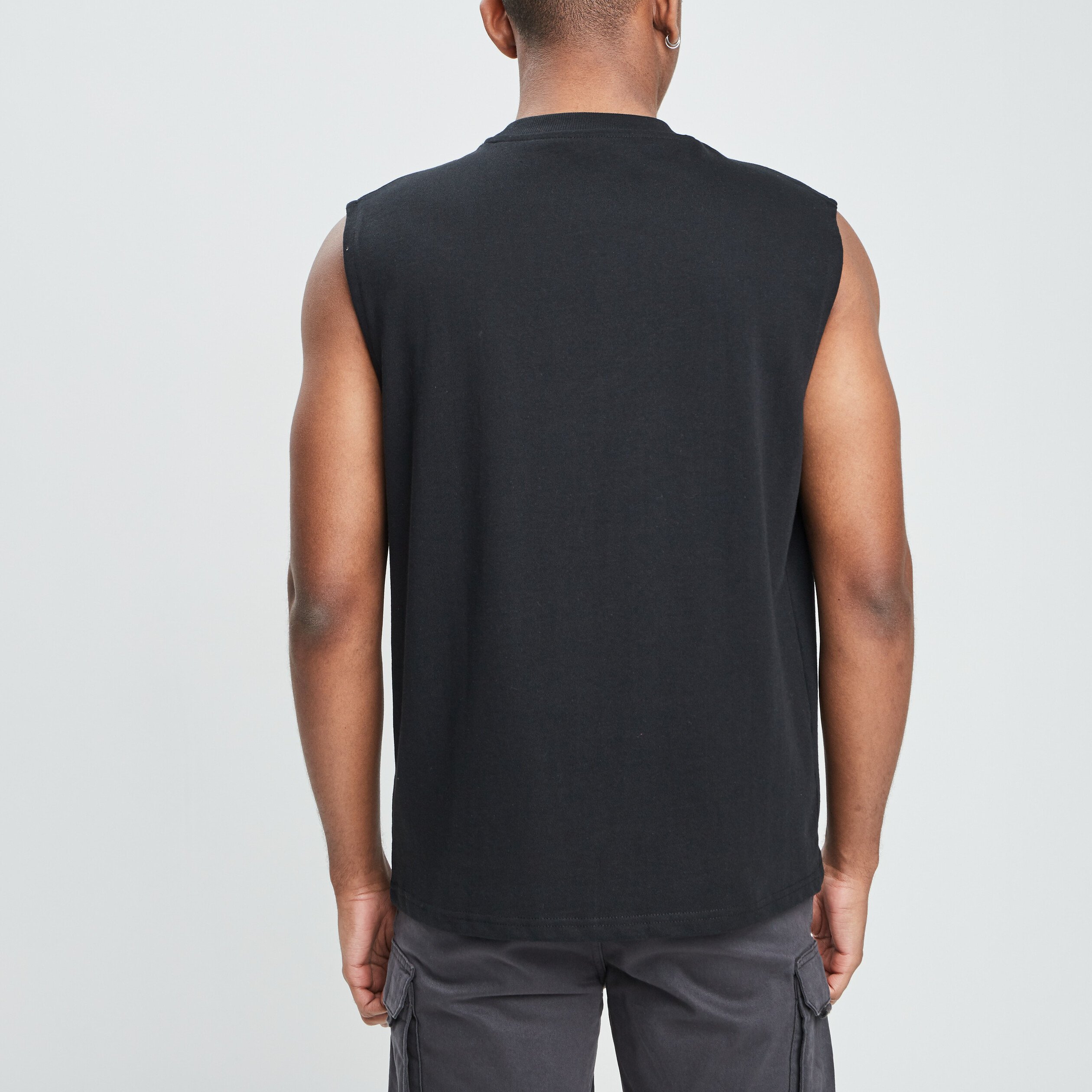 Débardeur Liberto noir homme | La Halle