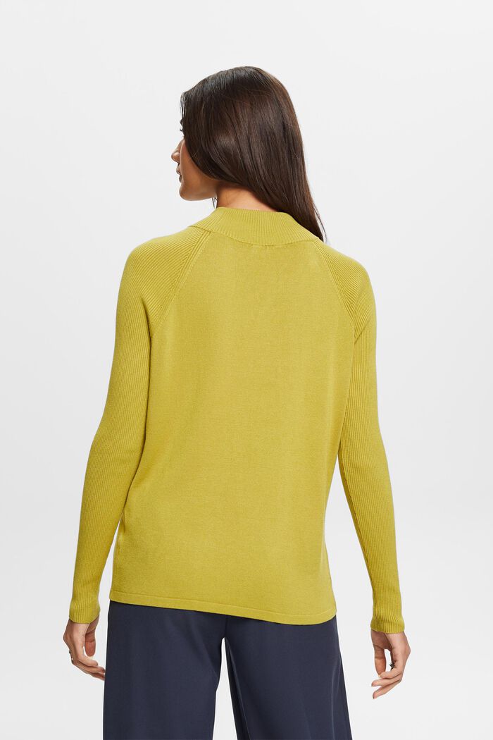Pullover mit Stehkragen, LENZING™ ECOVERO™