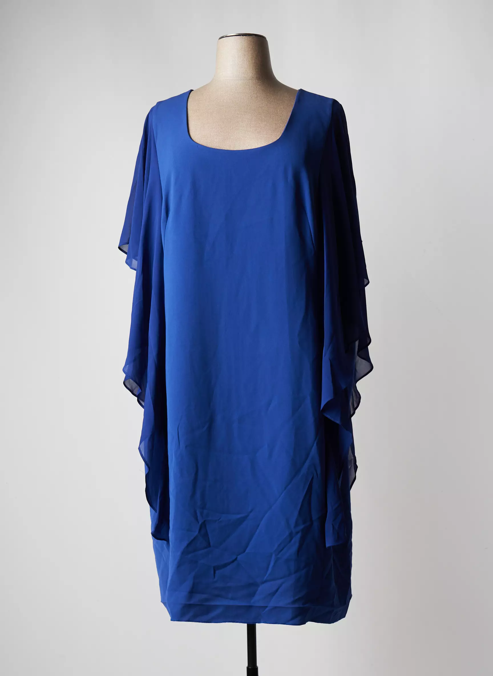 Elena Miro Robes Mi Longues Femme couleur bleu