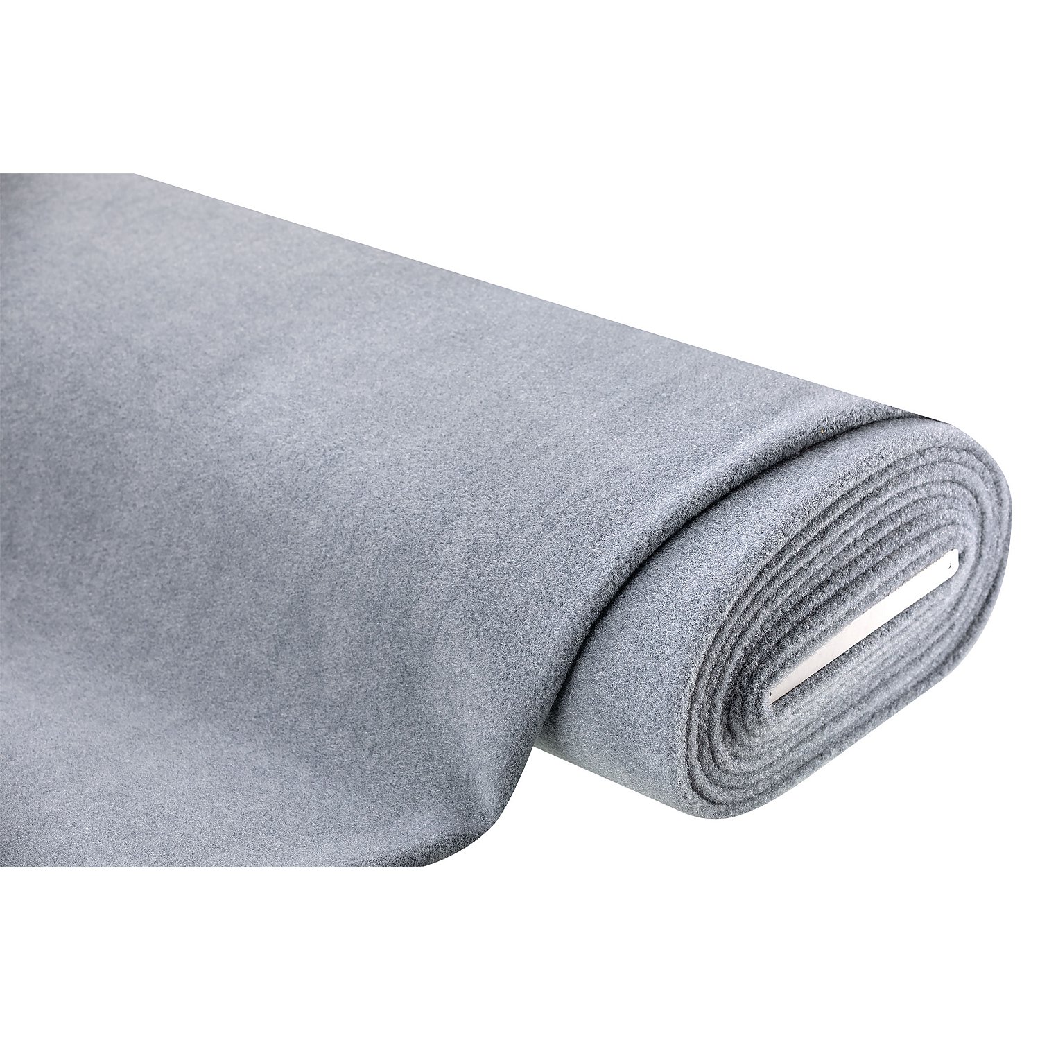Mantelstoff, rauchblau