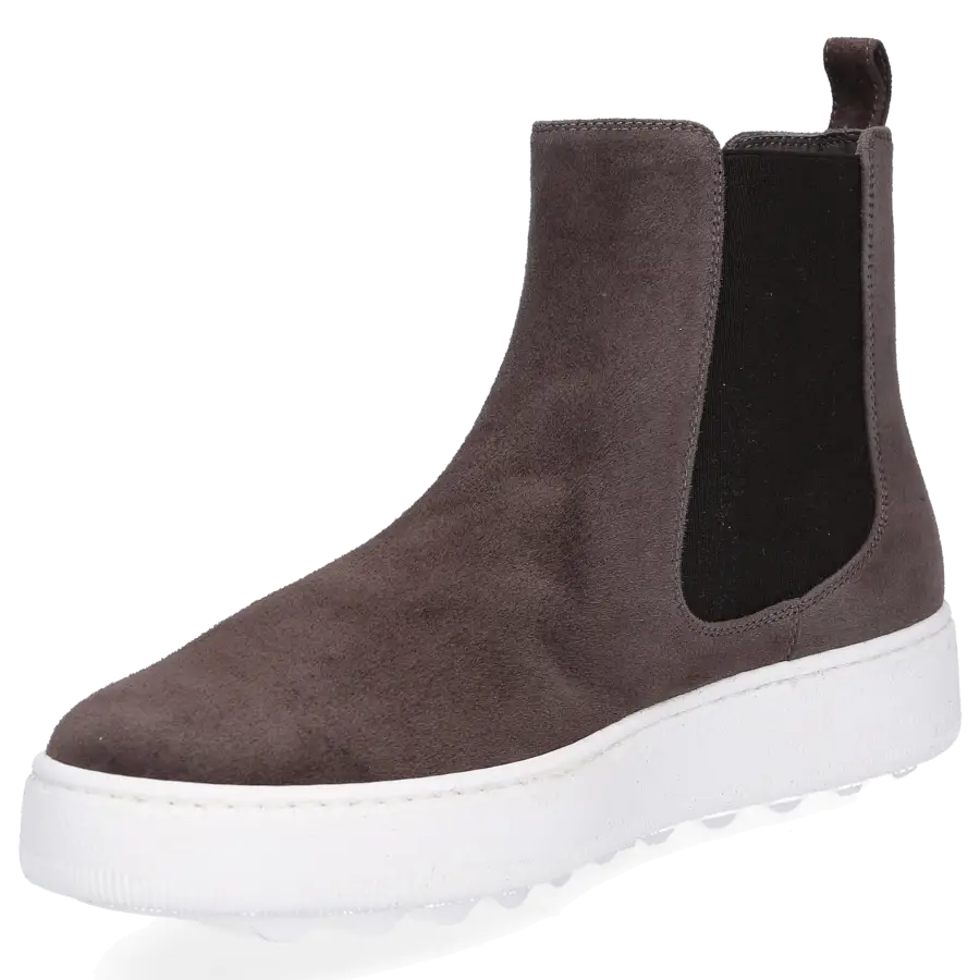 Philippe Model - Chelsea Boots BEATLES Veloursleder taupe - grau