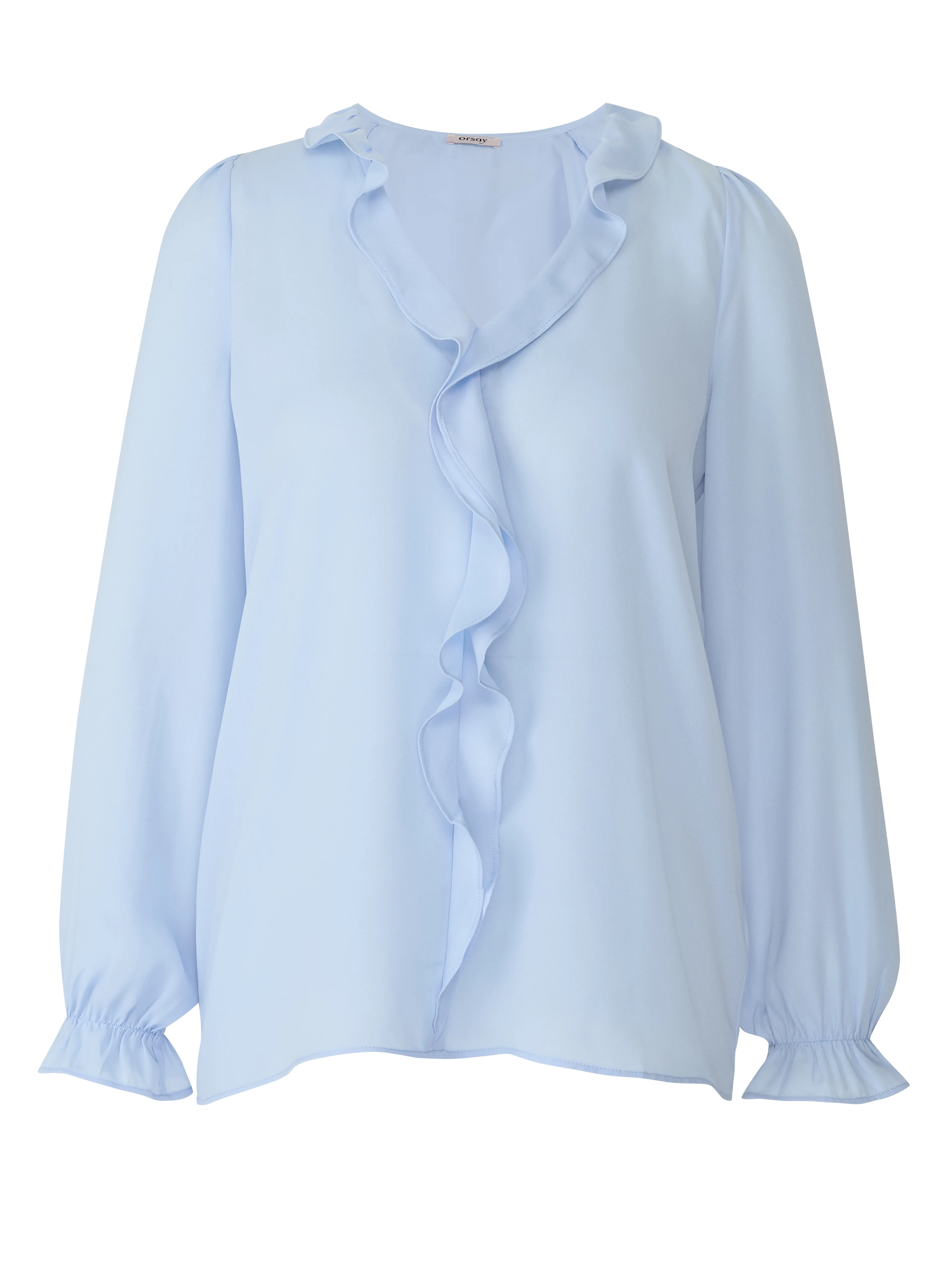 Hellblaue Bluse ORSAY