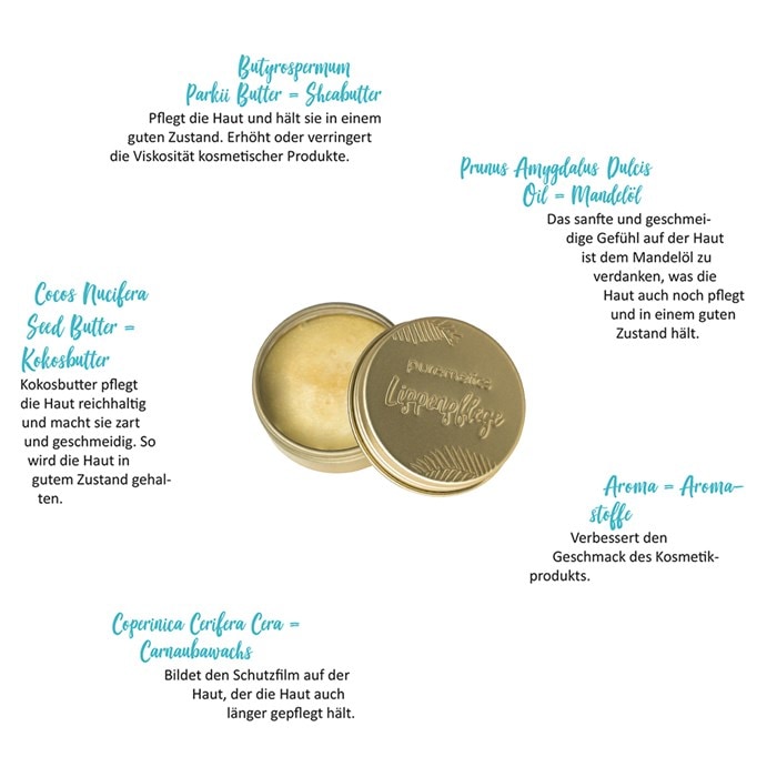 Lip Balm Zitrone & Vanille