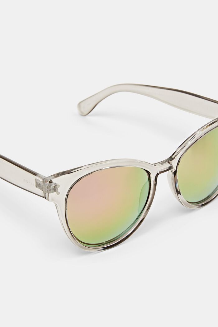 Sonnenbrille mit transparenter Fassung